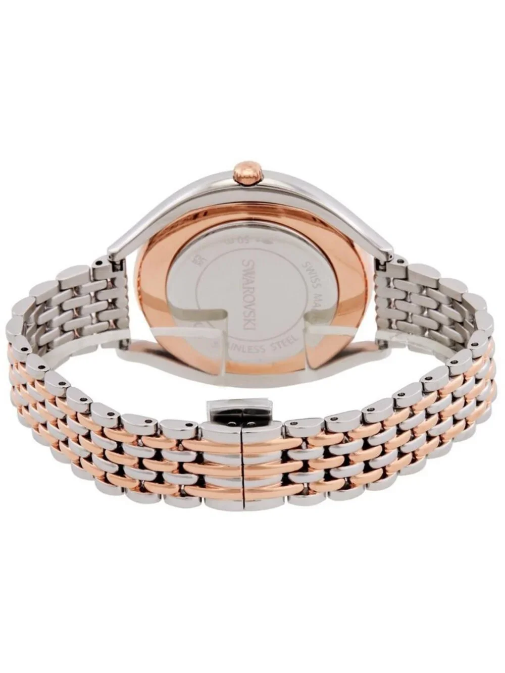 NWT Swarovski Crystalline Quartz White Dial Ladies Watch